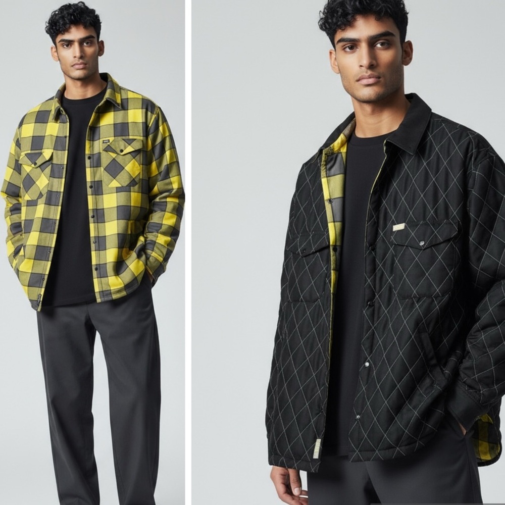 Dixxon Defender Reversible Hi Vis Reflective Streetwear Workwear Jacket Size XXL - Picture 14 of 15